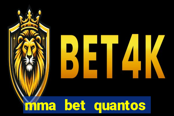 mma bet quantos saques por dia